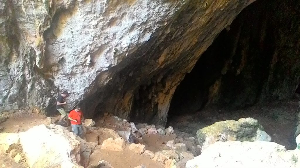 Свод пещеры Скотино